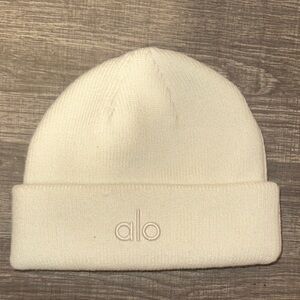 ALO Yoga Ivory Knit Hat